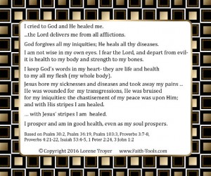 Free Printable with Healing Scriptures – FAITH TOOLS